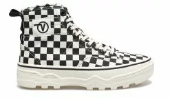 Vans Sentry Wc Checkerboard (Canvas) Blanc / White