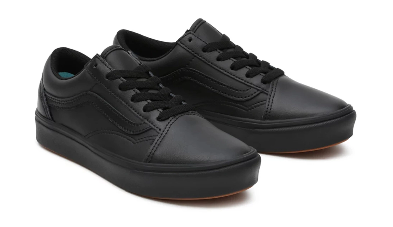 Vans Old Sko Comfycush Youth Noir / Black 2 Vans Old Sko Comfycush Youth Noir / Black – Image 2