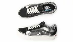 Vans UA Old Skool Gore-Tex Black/Camo Noir / Black -Hot Sale Vans Store vn0a4v9w4t46