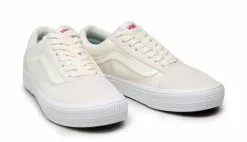 Vans Old Skool Comfycush Track Pack Blanc / White -Hot Sale Vans Store vn0a5dy19l03