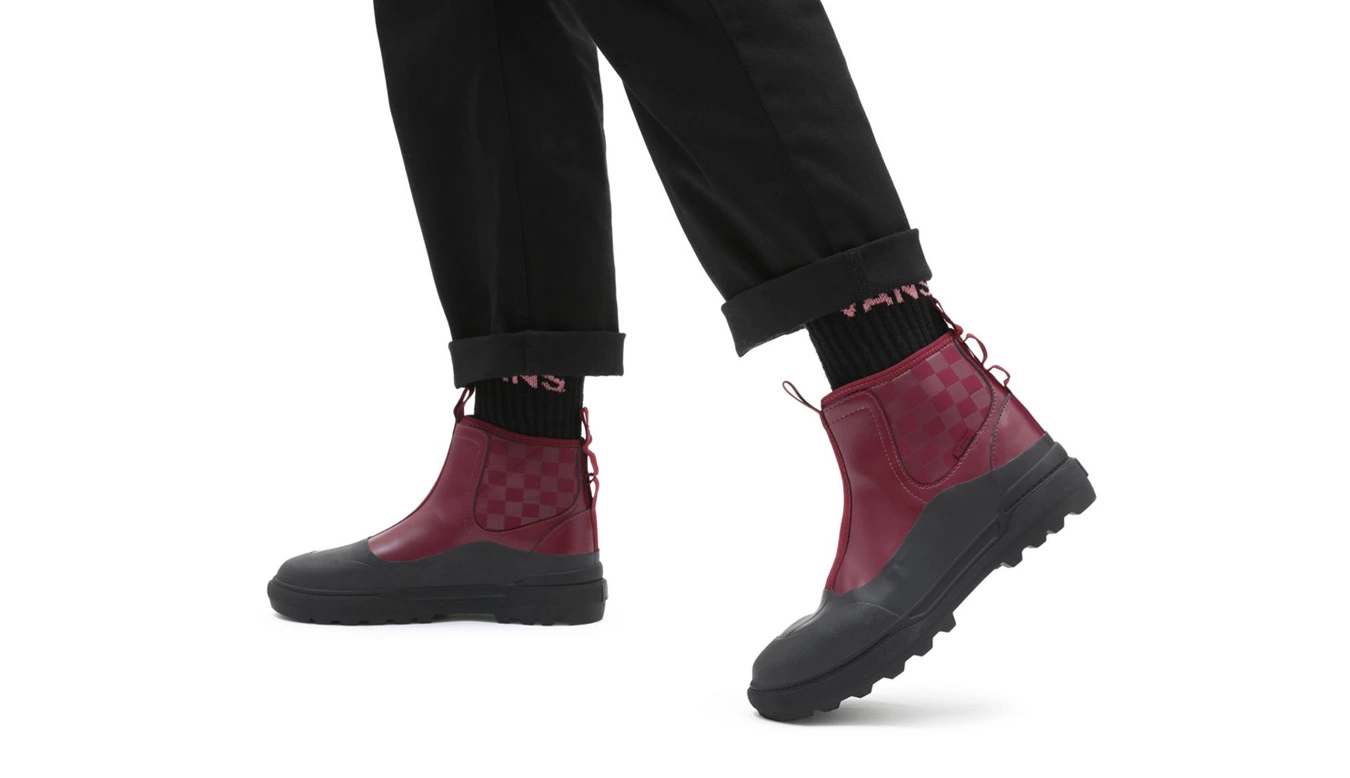 Vans Surf Supply Colfax Boot Bordeaux / Burgundy 2 Vans Surf Supply Colfax Boot Bordeaux / Burgundy – Image 2