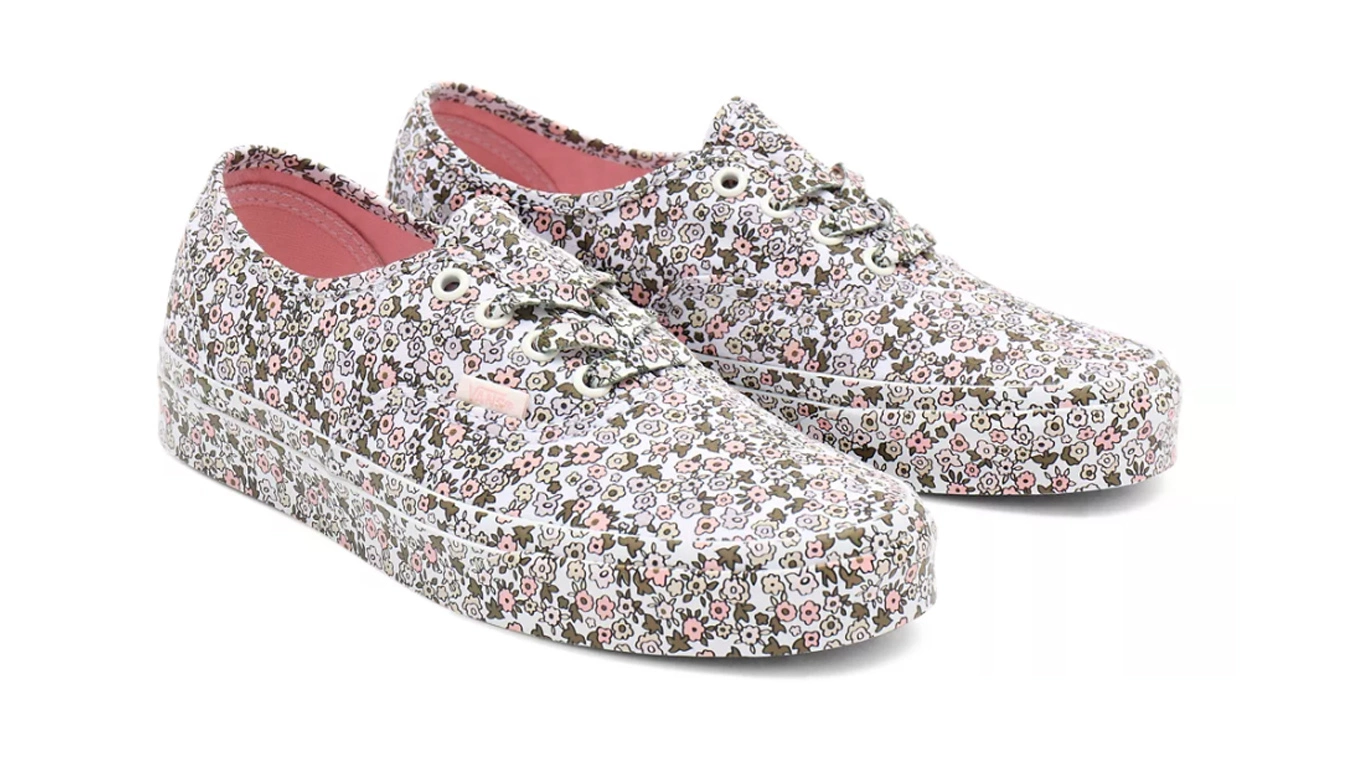 Vans Mono Floral Authentic Rose / Pink 3 Vans Mono Floral Authentic Rose / Pink – Image 3