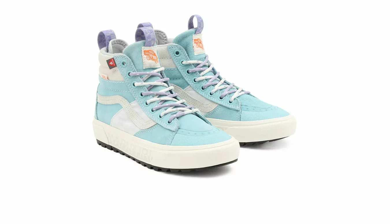 Vans X Napapijri SK8-HI MTE-2 Blue Bleu / Blue 4 Vans X Napapijri SK8-HI MTE-2 Blue Bleu / Blue – Image 4