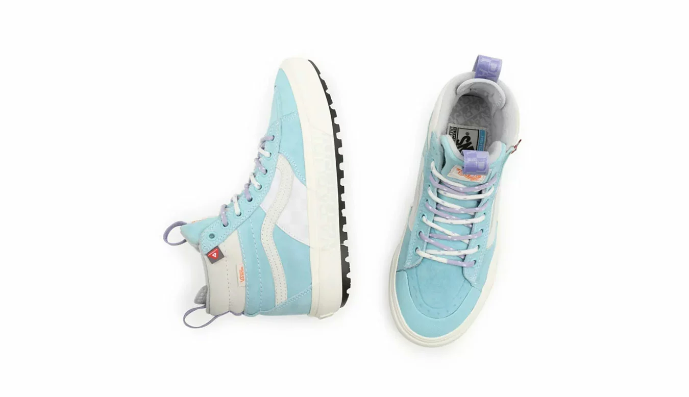 Vans X Napapijri SK8-HI MTE-2 Blue Bleu / Blue 2 Vans X Napapijri SK8-HI MTE-2 Blue Bleu / Blue – Image 2