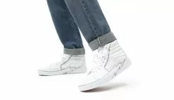 Vans Sk8-hi Bolt White Blanc / White -Hot Sale Vans Store vn0a5jivxp34