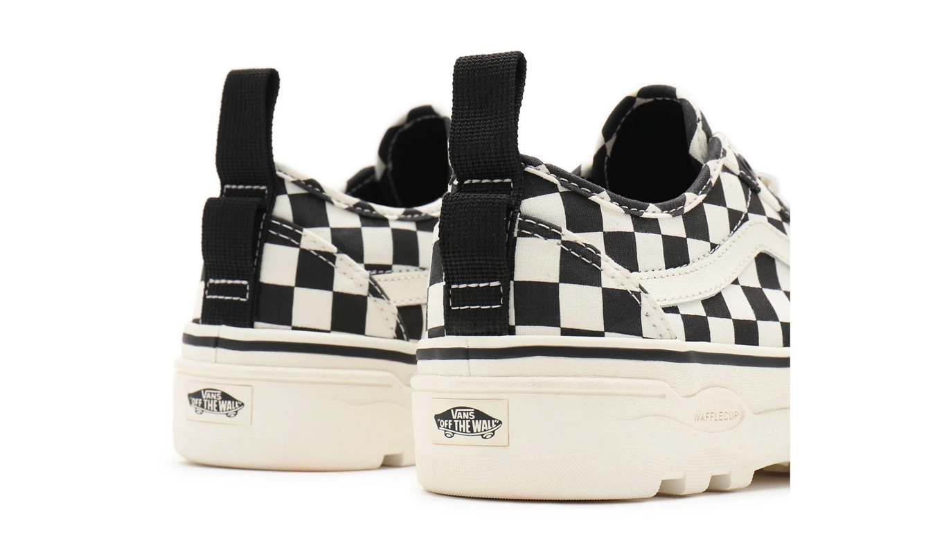 Vans Sentry Old Skool (Checkerboard) Marshmallo Blanc / White 3 Vans Sentry Old Skool (Checkerboard) Marshmallo Blanc / White – Image 3