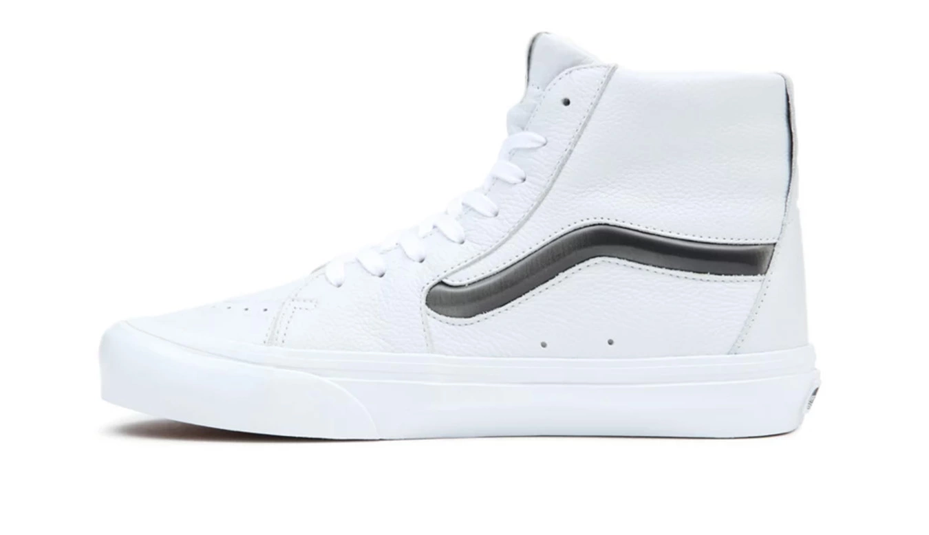 Vans SK8-Hi XL Blanc / White 2 Vans SK8-Hi XL Blanc / White – Image 2