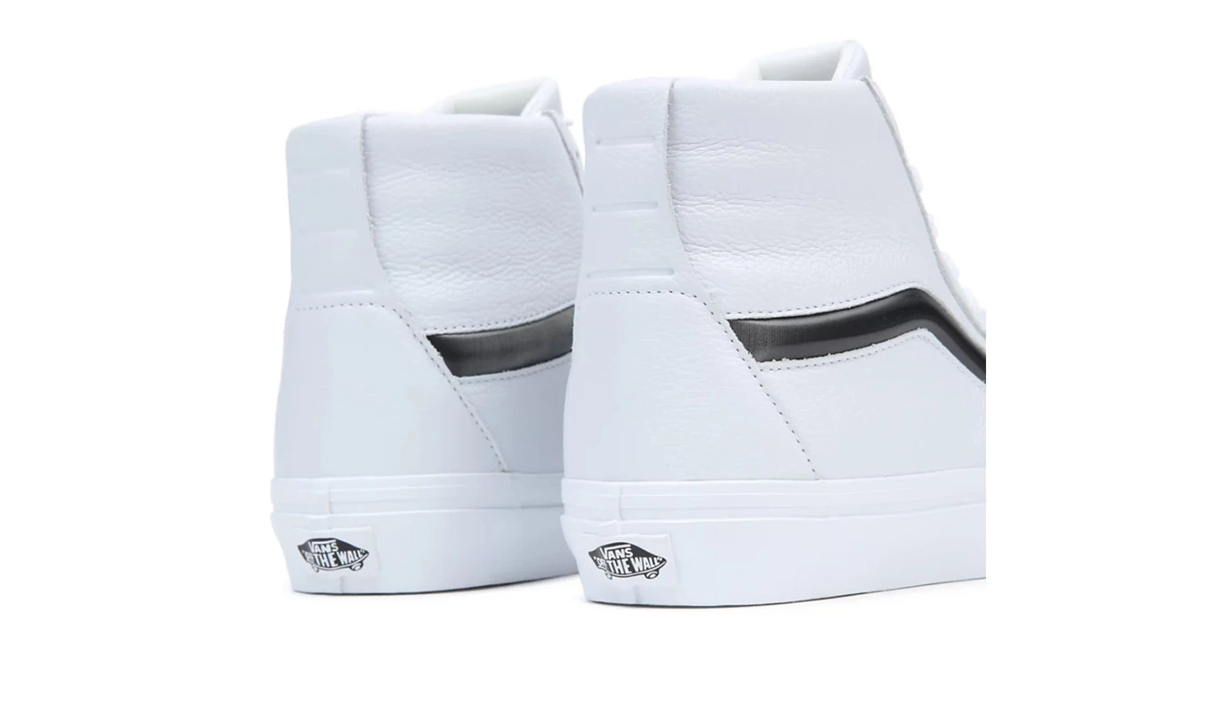 Vans SK8-Hi XL Blanc / White 4 Vans SK8-Hi XL Blanc / White – Image 4