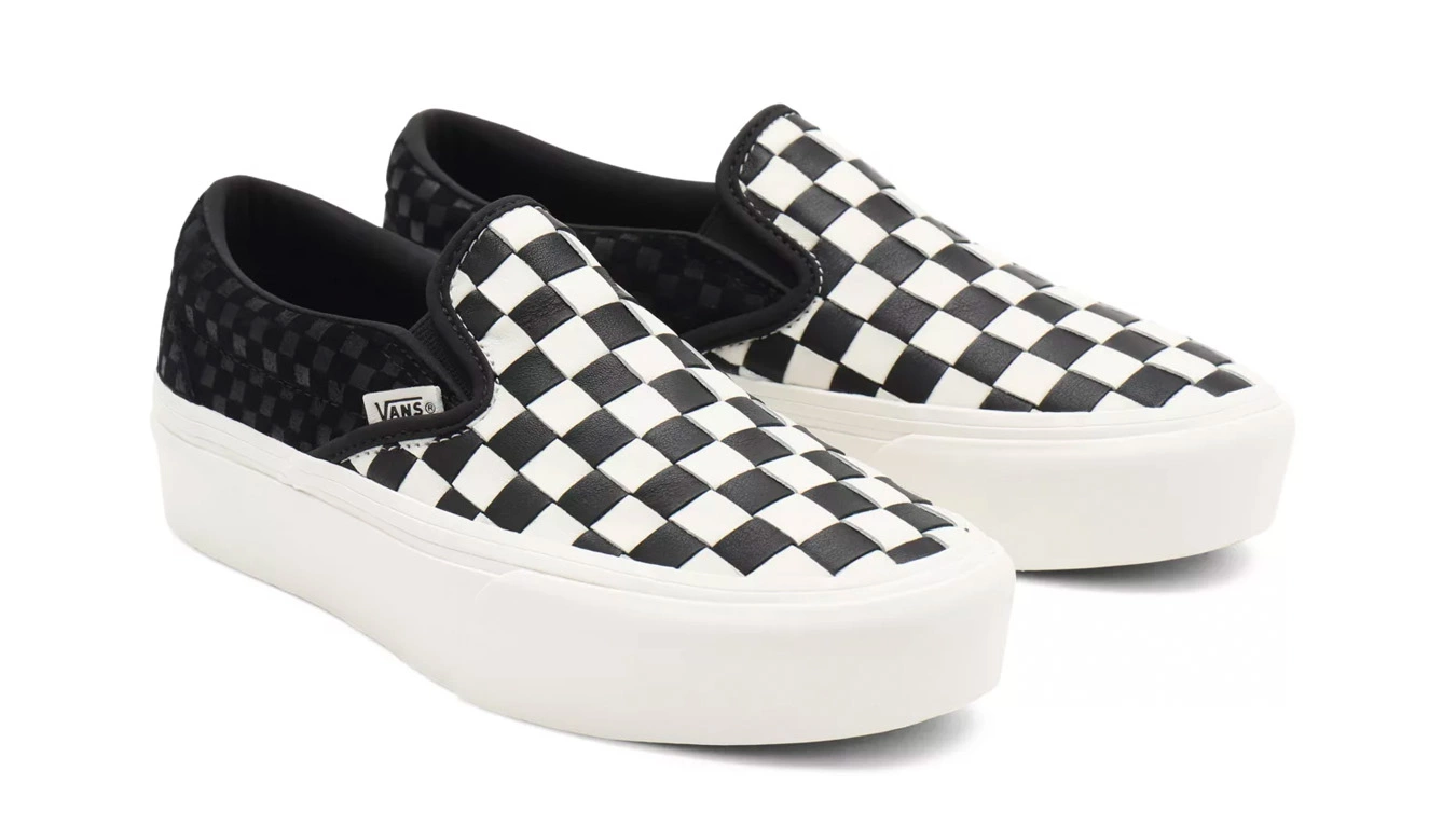 Vans Classic Slip-On P Woven Noir / Black 2 Vans Classic Slip-On P Woven Noir / Black – Image 2